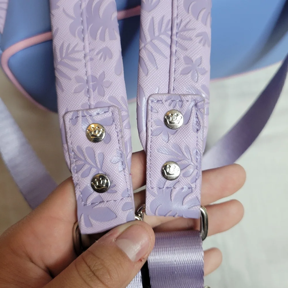 Loungefly Stitch Heart Mini Backpack & Disney Showcase Model - Picture 5 of 10